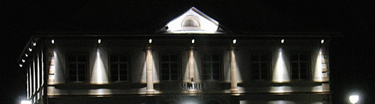 Eclairage architectural mairie Pfetterhouse 