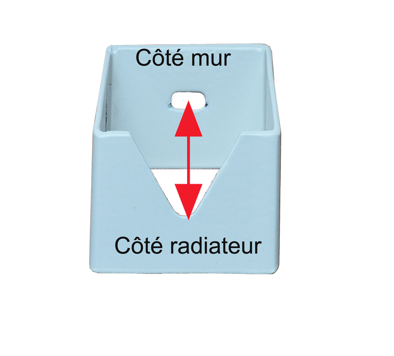 support radiateur marbre